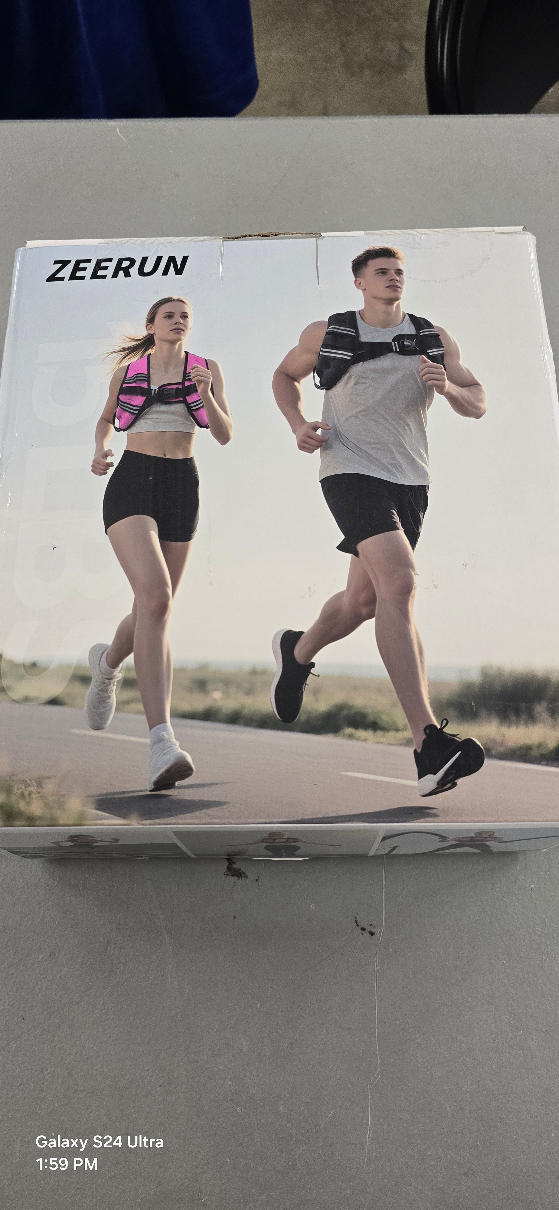 Zeerun Weighted Vest.