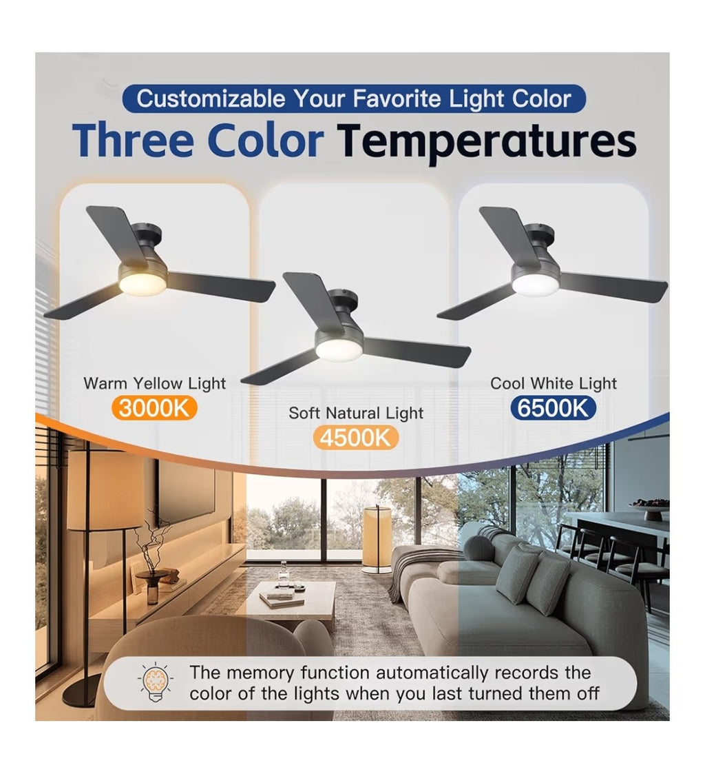 Ceiling Fan 42in with Remote