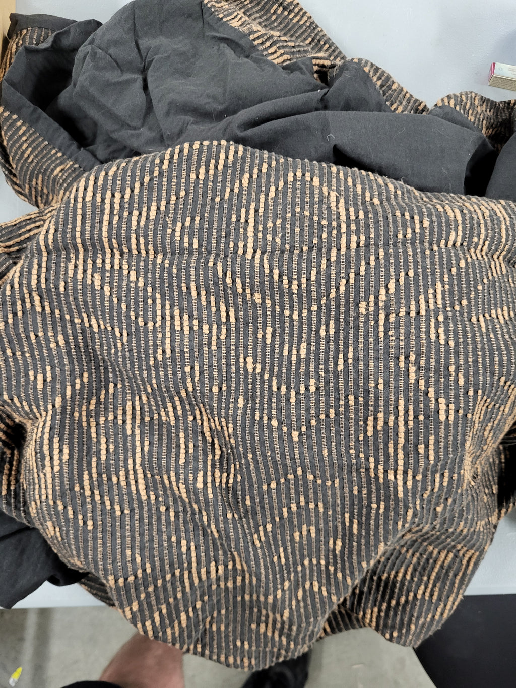 Rochelle Porter Tiger Tiger Bedding Duvet Cover Set, Cotton Poly Jacquard Animal Print All Season, 3 Pieces, 1 Duvet Cover with 2 Pillow Shams, Full/Queen, Brown