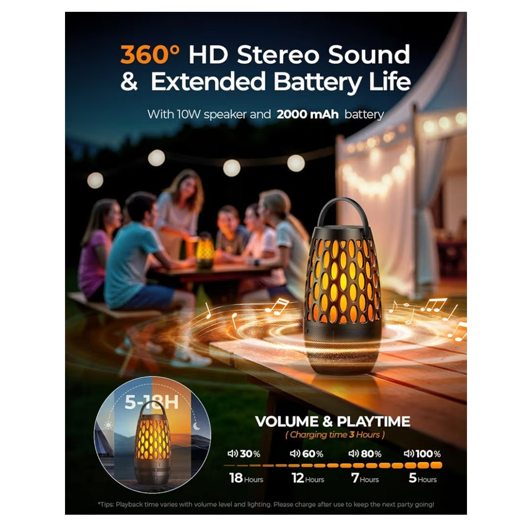 Flame Atmosphere Bluetooth Speaker (2 pack)