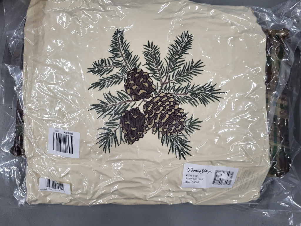 Donna Sharp Prine Star Pillow Set of 2