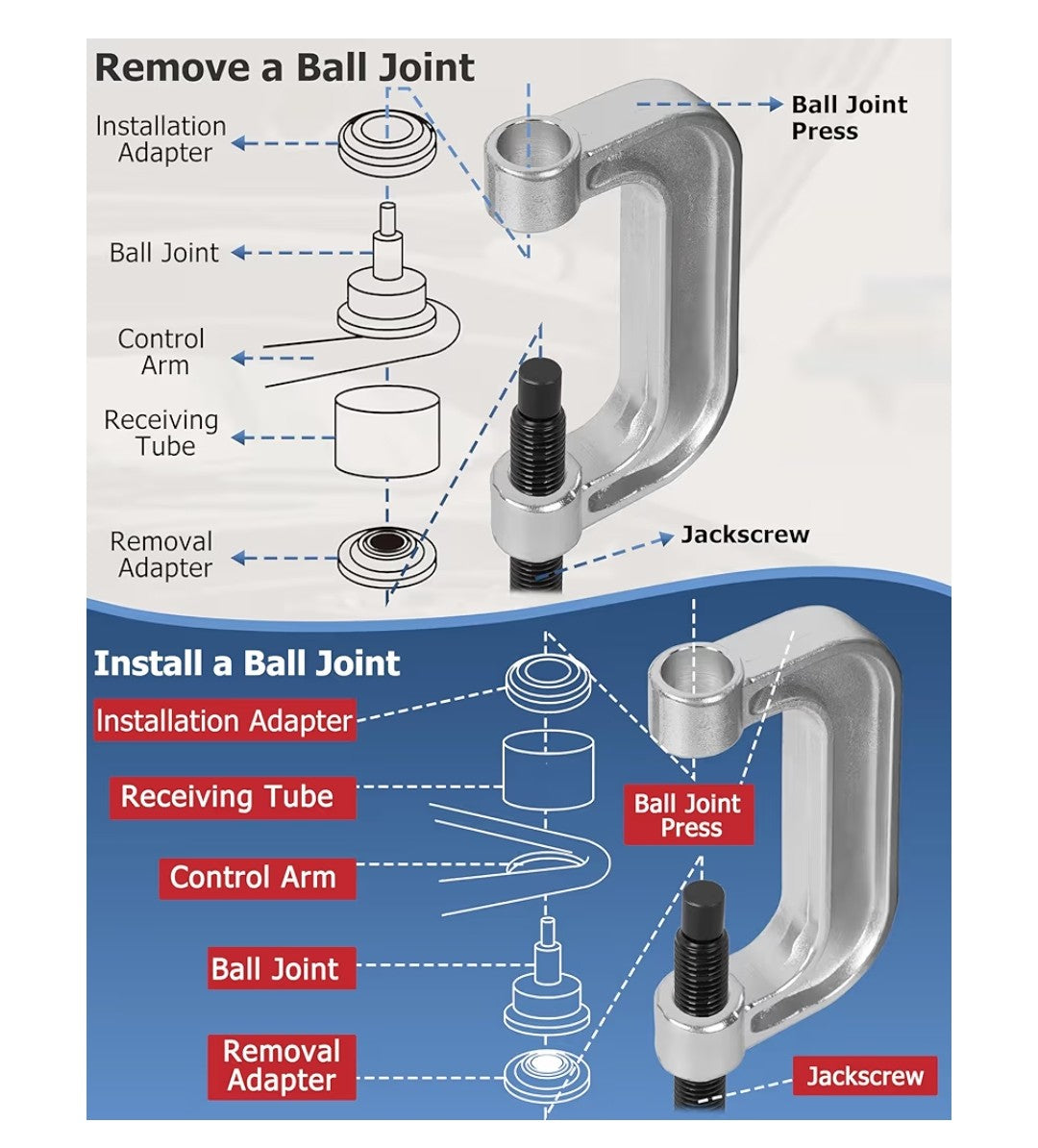 DAYUAN U Joint and Ball Joint Removal Tool