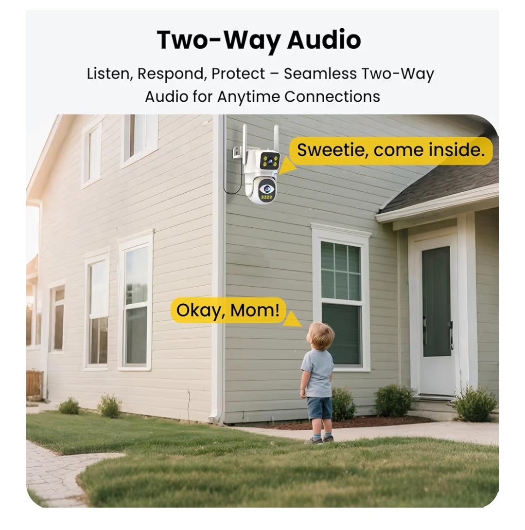 Smart Outdoor Security Camera