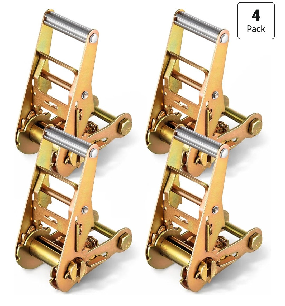 2in Ratchet Strap Tie Down Buckles (4 count)