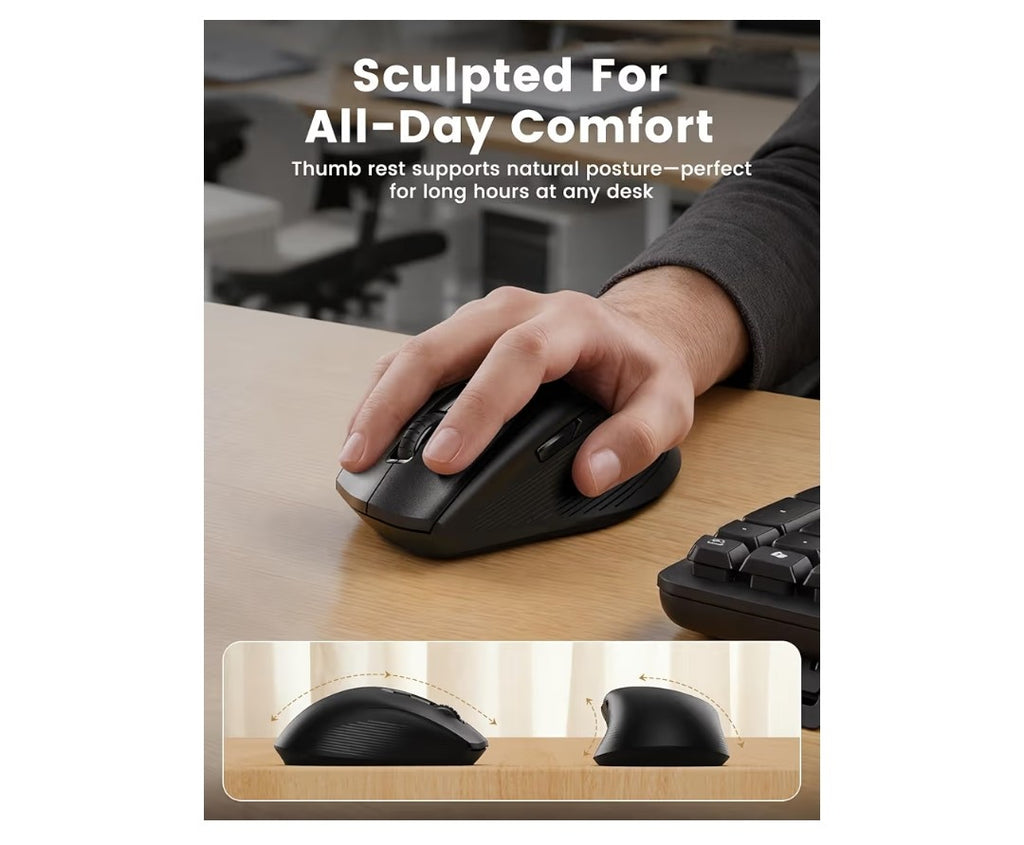 Sablute Wireless Keyboard and Mouse Combo