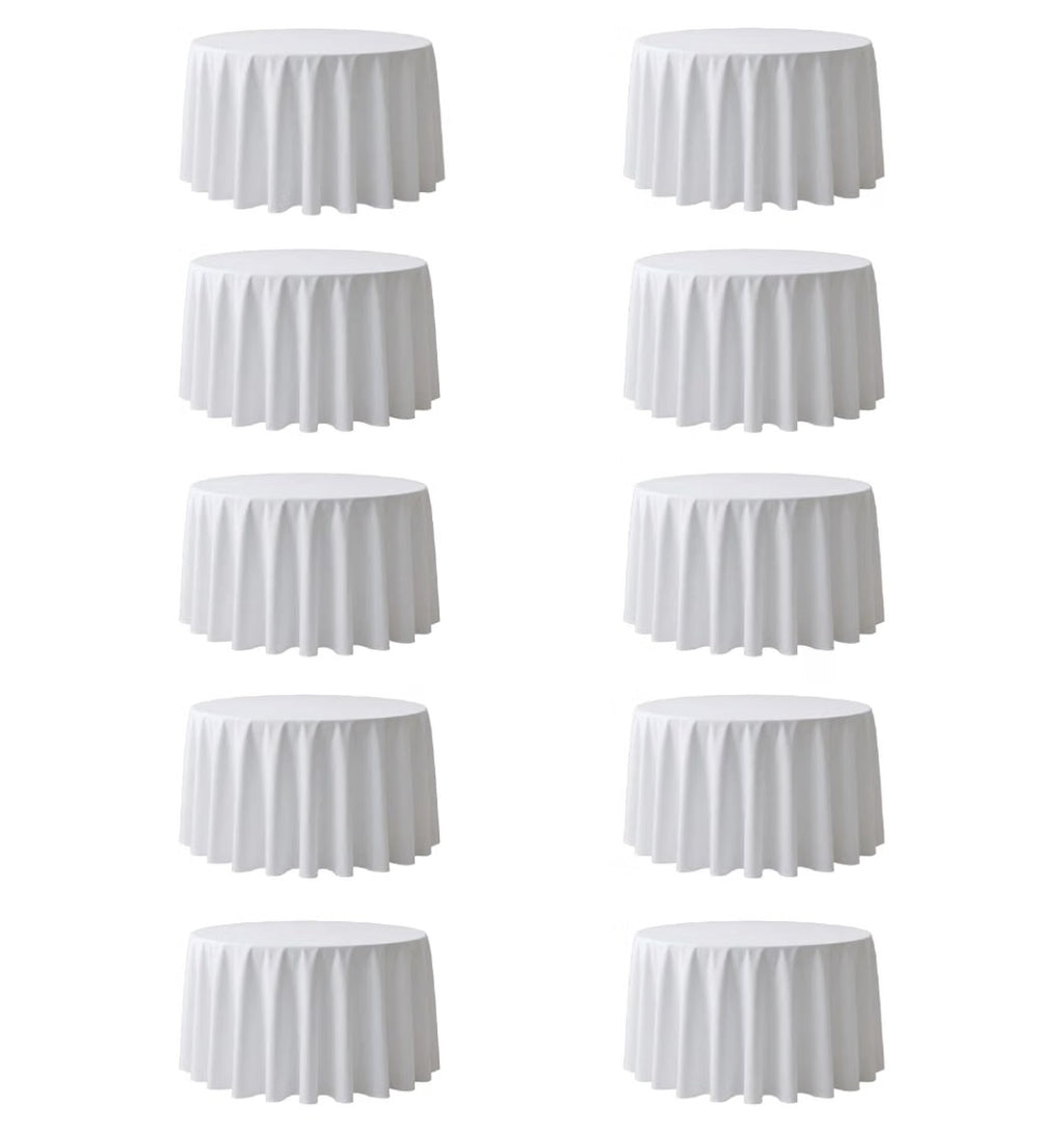 Surmente Round Tablecloth 10 Pack (132in)