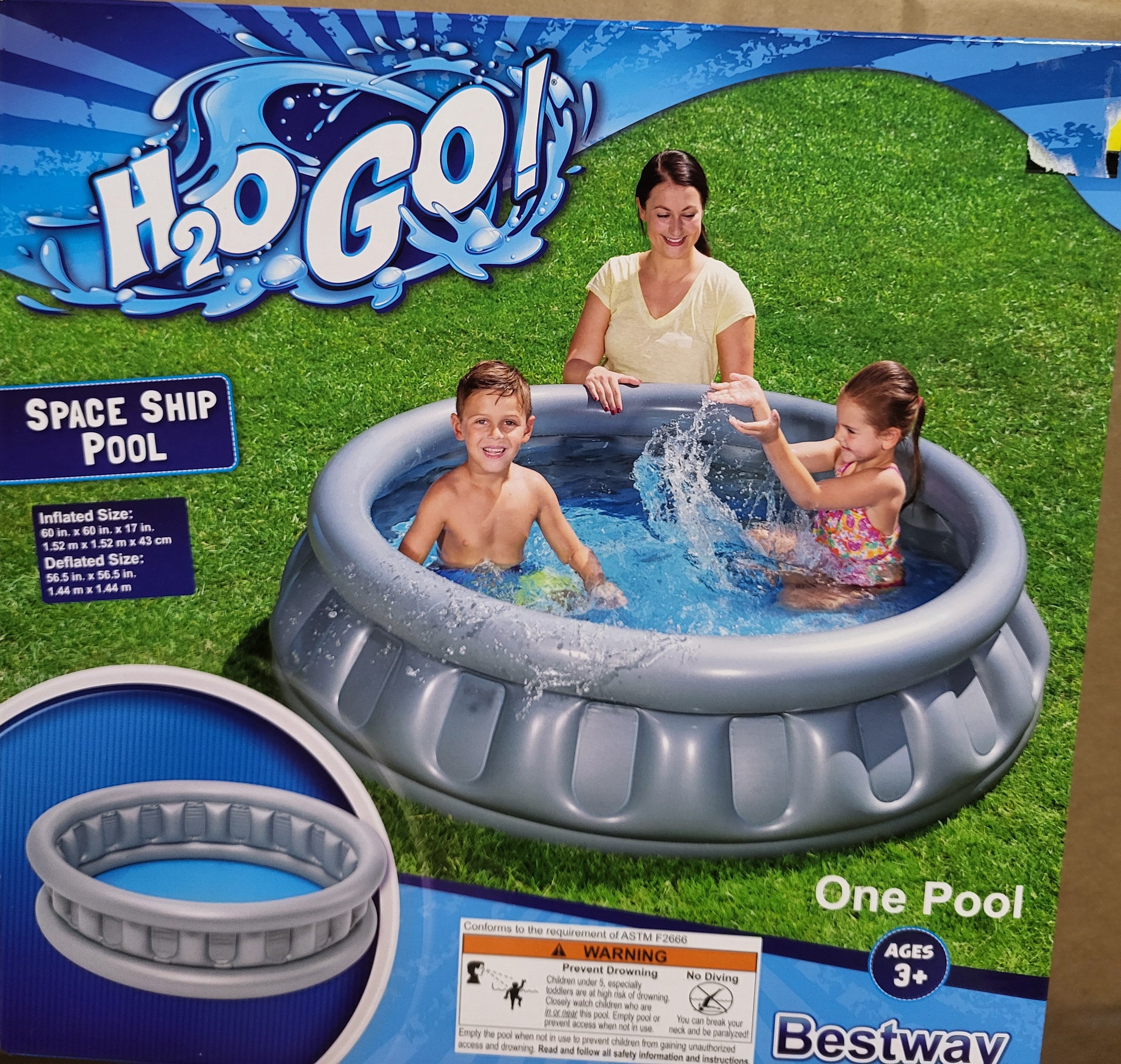 H2O GO Space Ship Pool