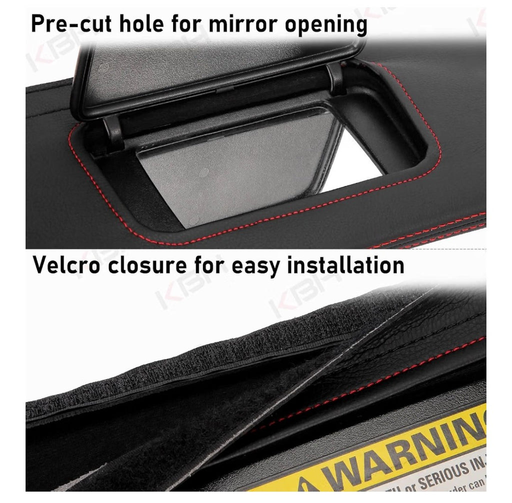 KBH Sun Visor Protector 1994-2004 Ford Mustang