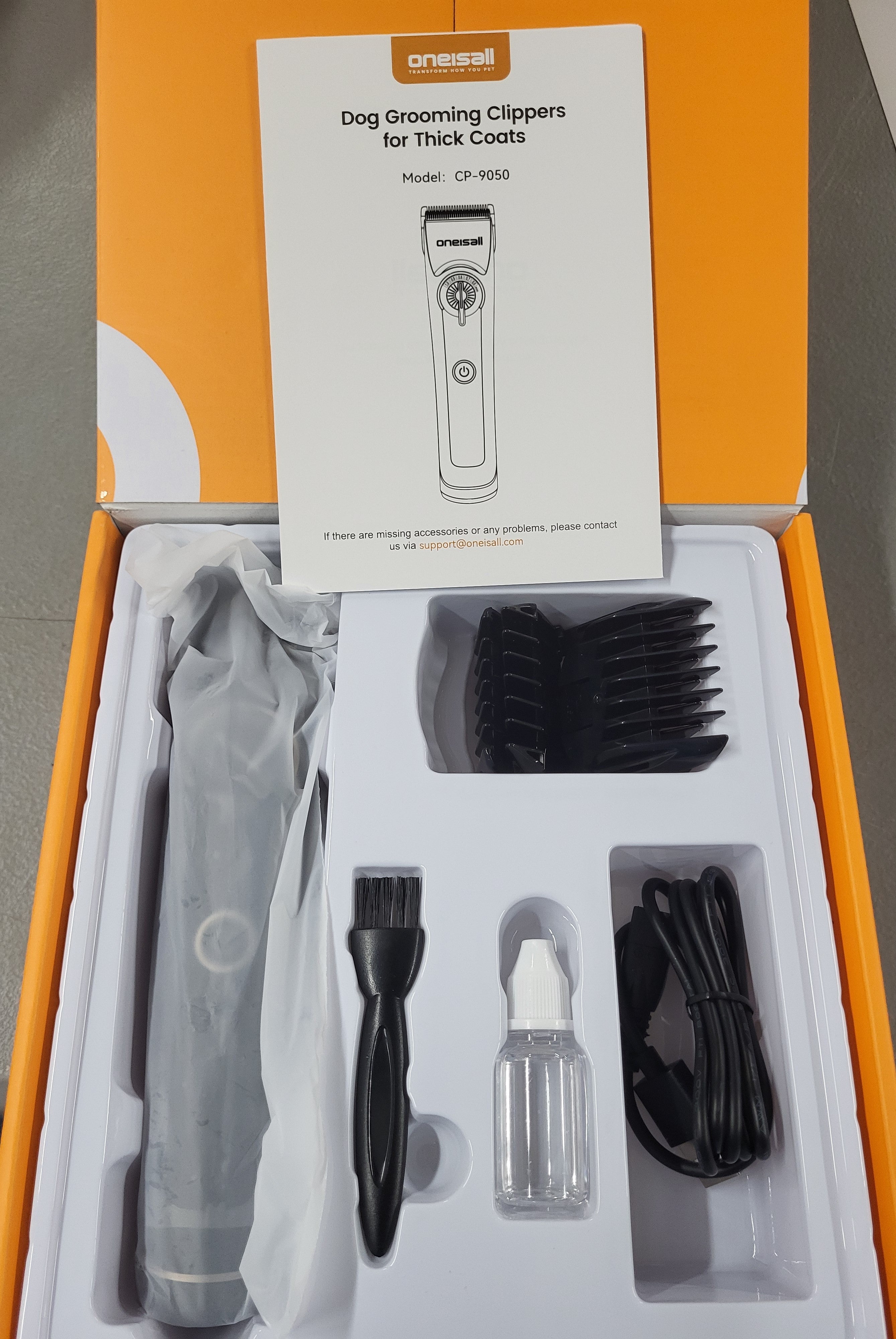 Oneisall Dog Grooming Clippers