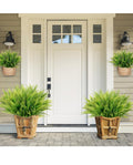 Sggvecsy 12 Bundles Artificial Boston Fern Plants.