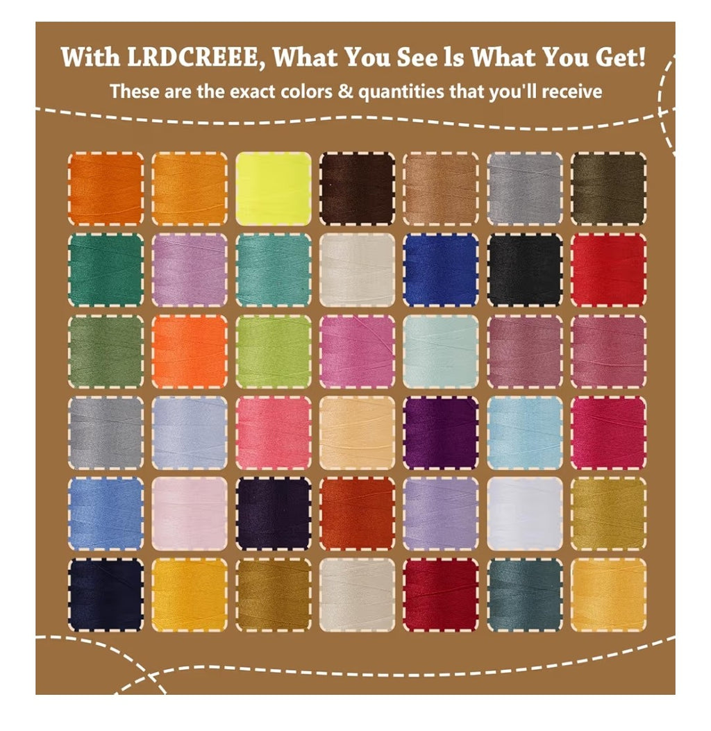 42 Color Sweing Thread Kit