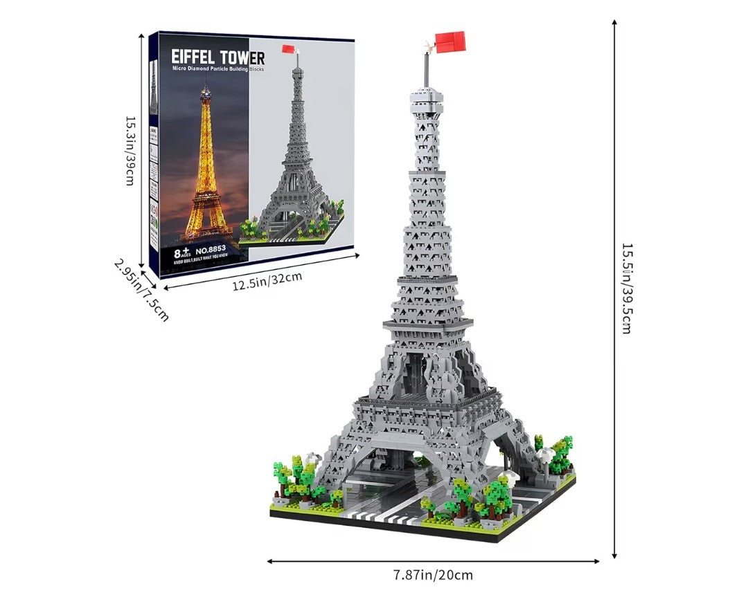 Eiffel Tower Micro Building Blocks