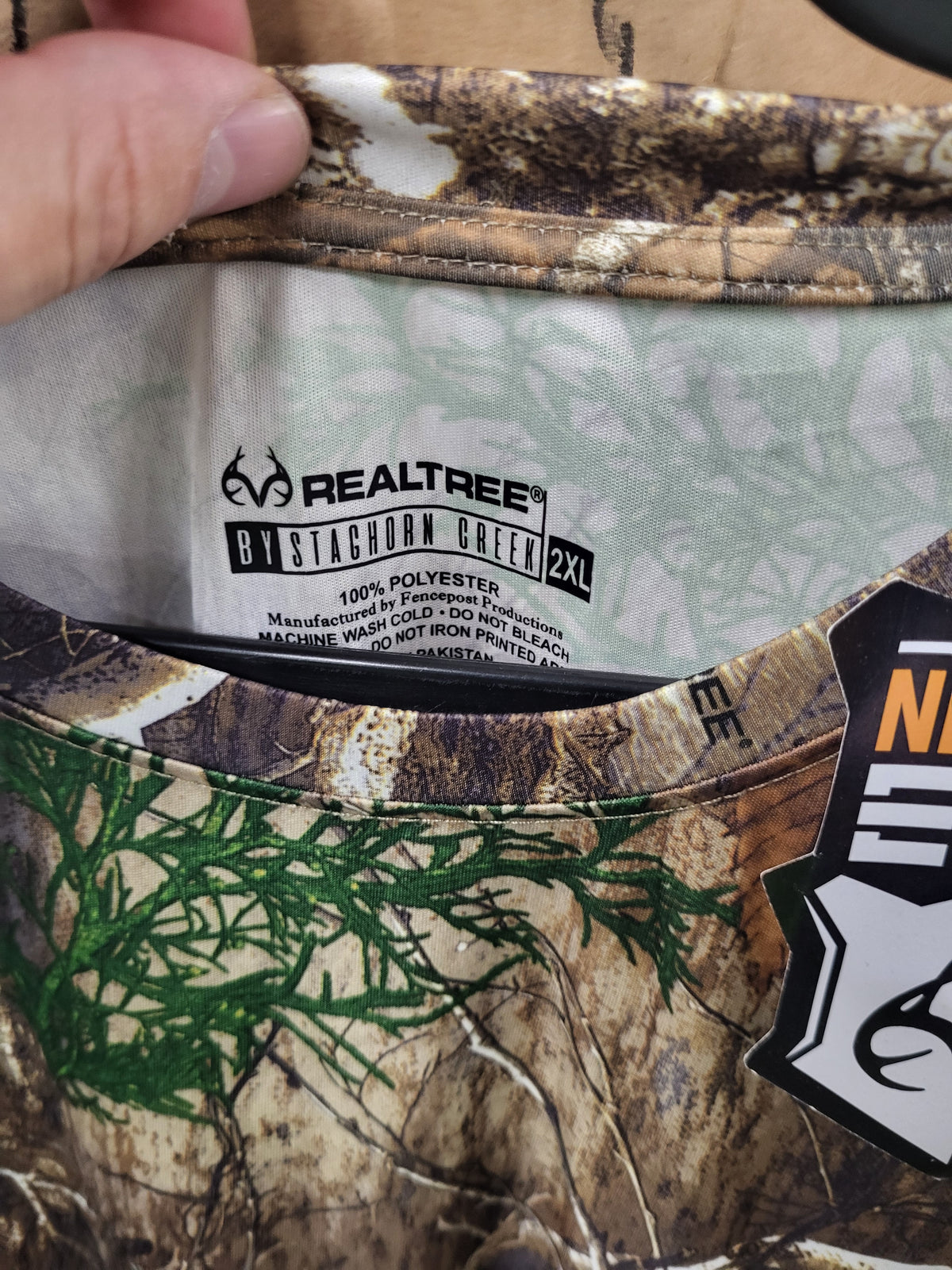 Realtree Camo Men's Long Sleeve Shirt (2XL)
