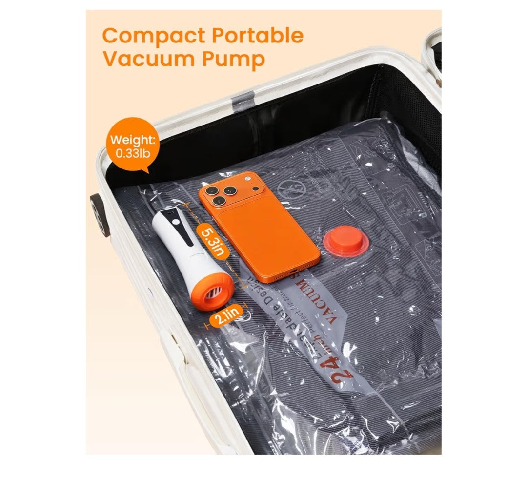 Foxmoon Vacuum Storage Bag Set with Pump