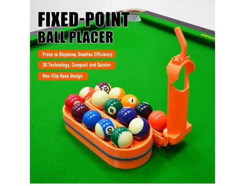 3D Printed Precision Pool Ball Rack