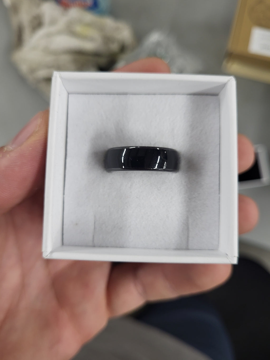 Digital Business Card, NFC Ring (Size 10)