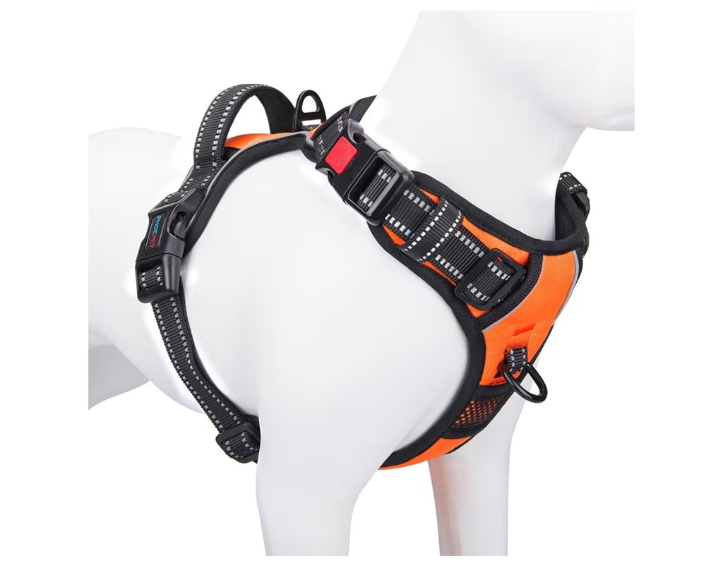 PHOEPET No Pull Dog Harness Medium Reflective.