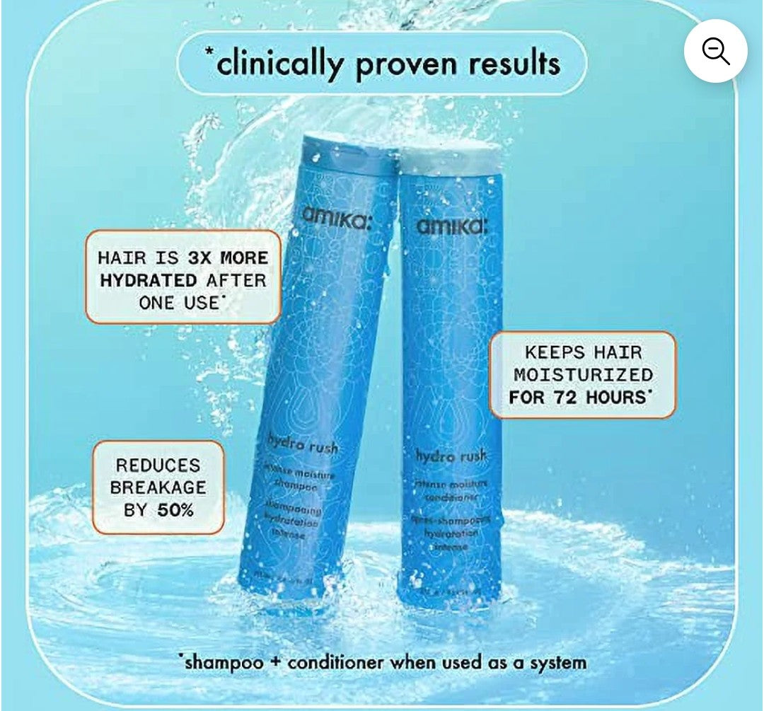 Amika: Hydro Rush Intense Moisture Shampoo