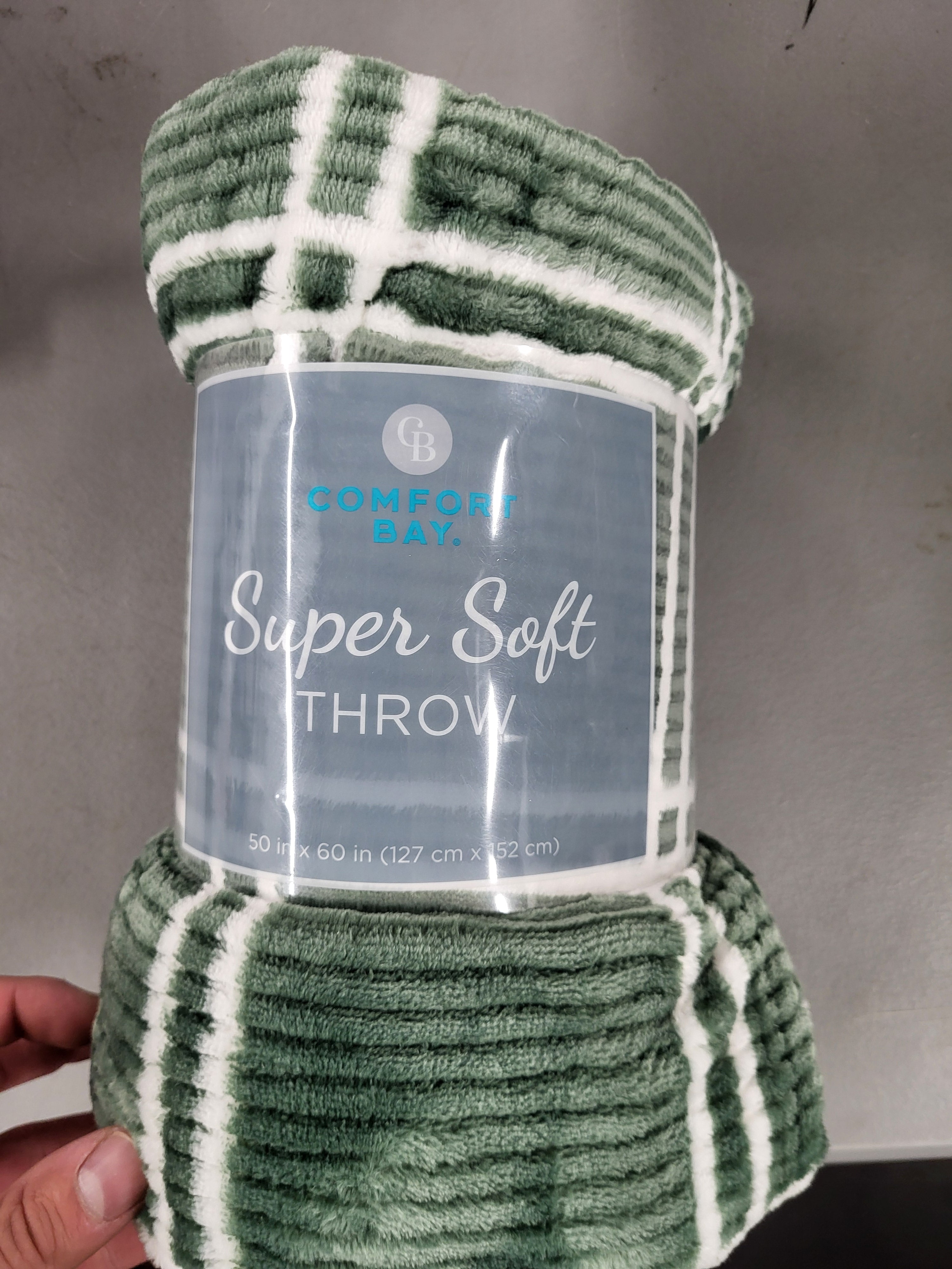 Super Soft Throw Blanket 50x60 inches