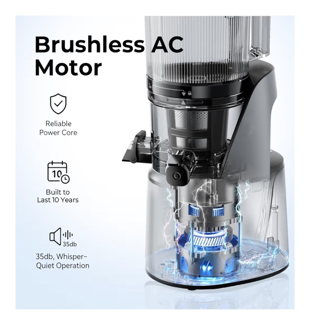 EanOruus 3-In-1 Cold Press Juicer