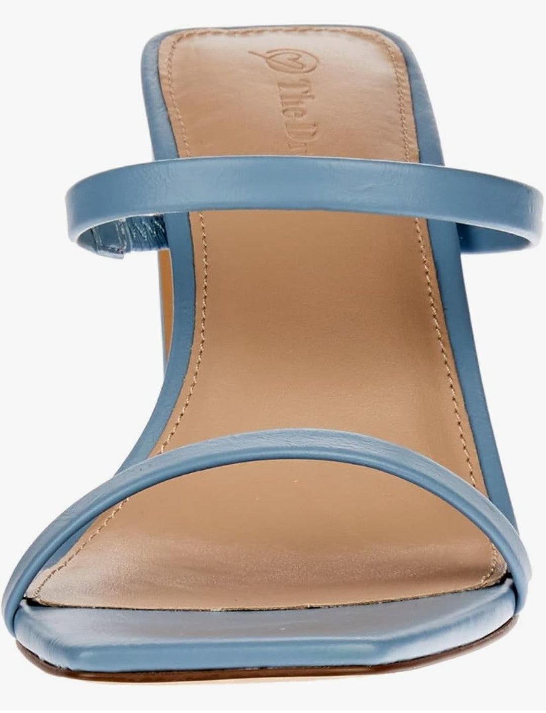 The Drop Avery Square Toe High Heeled Sandal (Size 8)