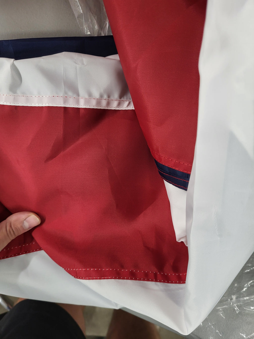 8x12ft Embroidered American Flag
