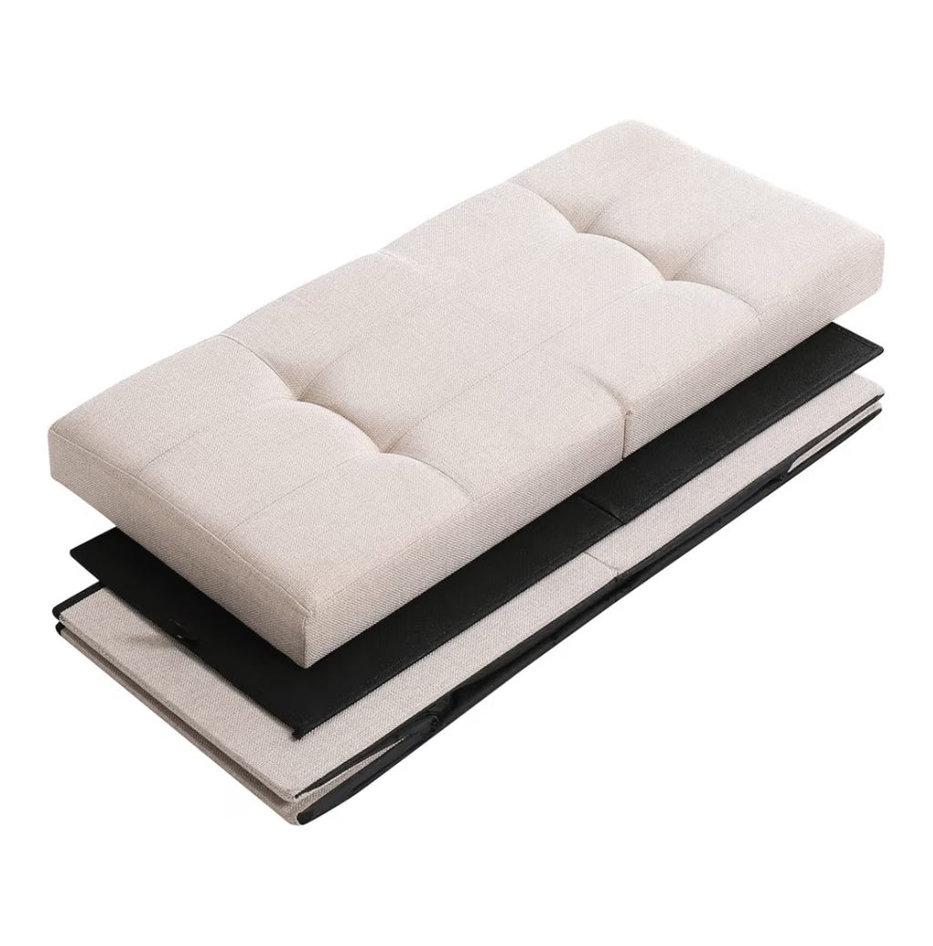 Storage Ottoman Bench 75L 30in