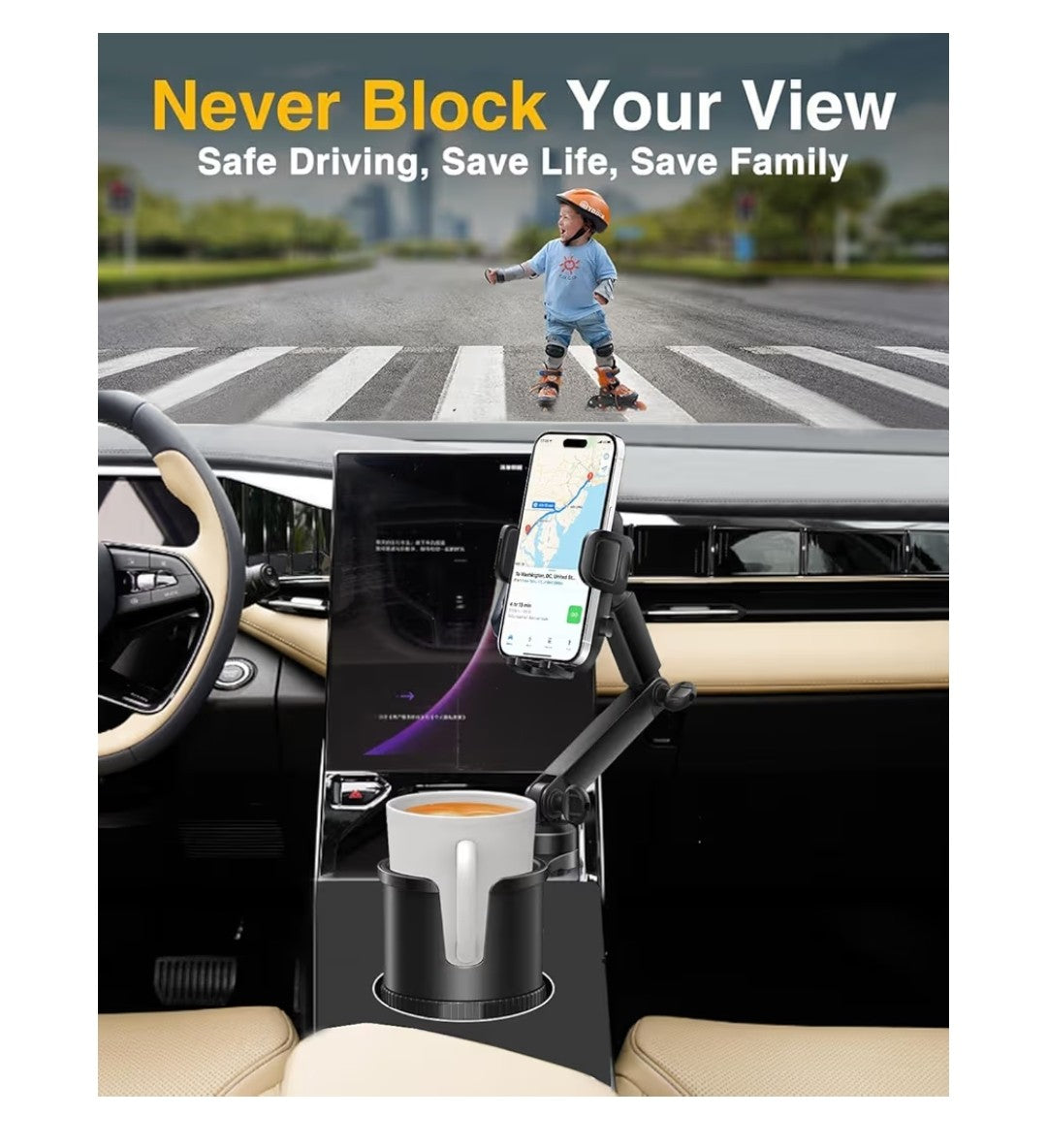 Cup Holder Phone Mount