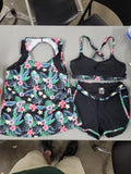 Hanna Nikole Three Piece Tankini Swimsuit (Size Medium)
