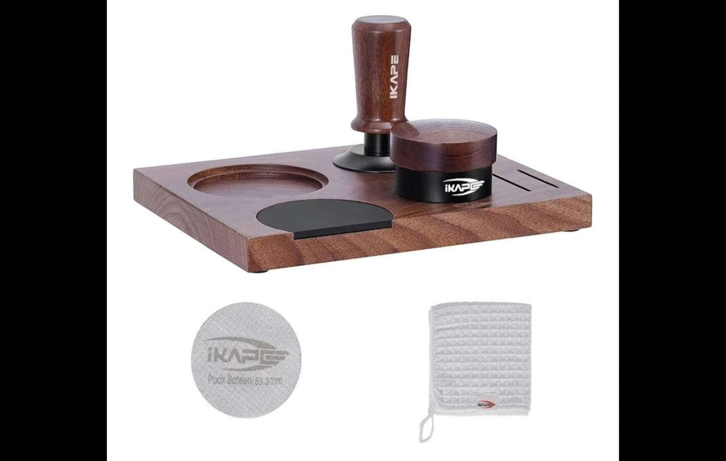 Ikape 5-in-1 Coffee Tamper Set