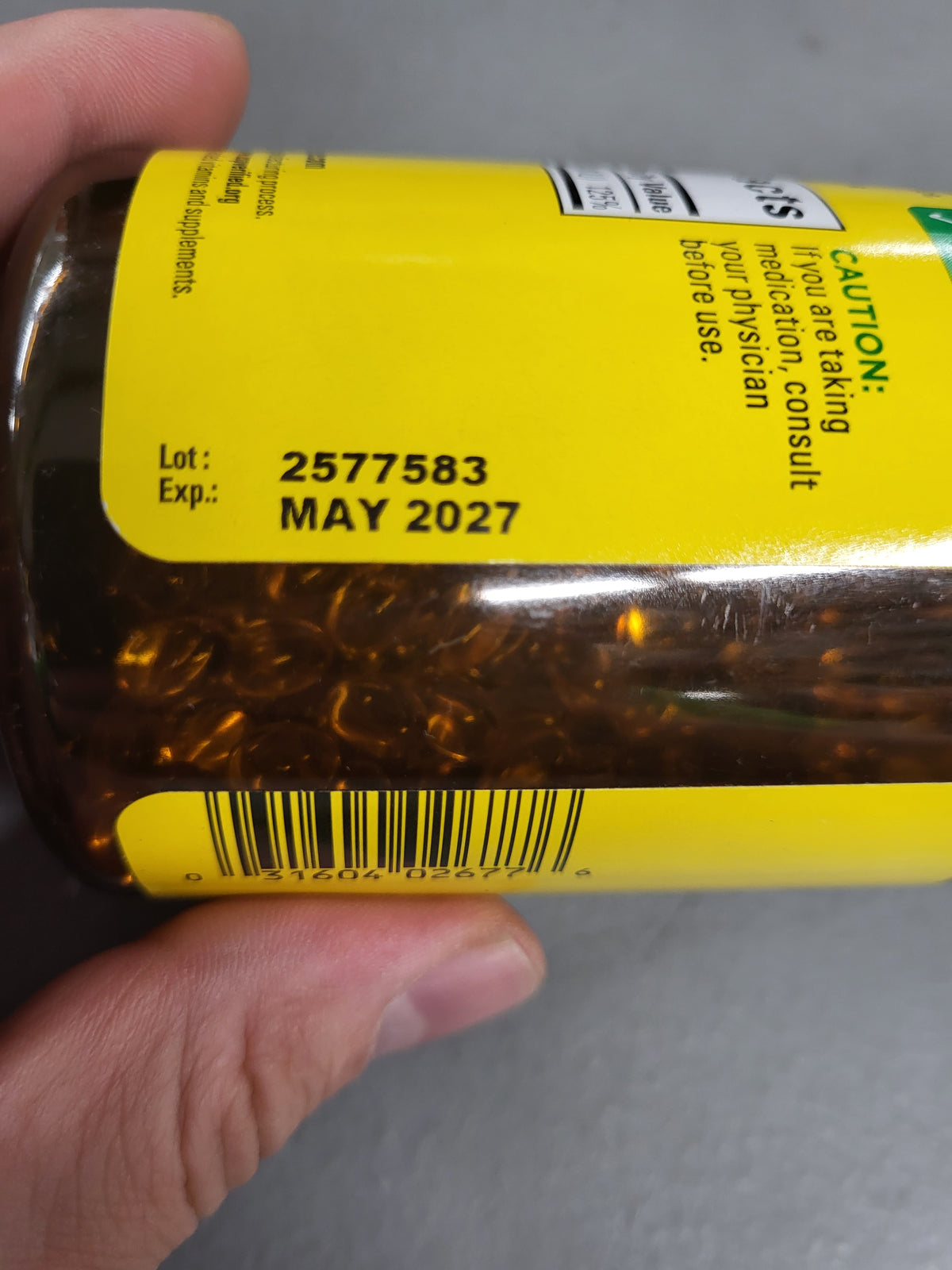 Nature's Made Vitamin D3, 25mcg (300 Softgels)