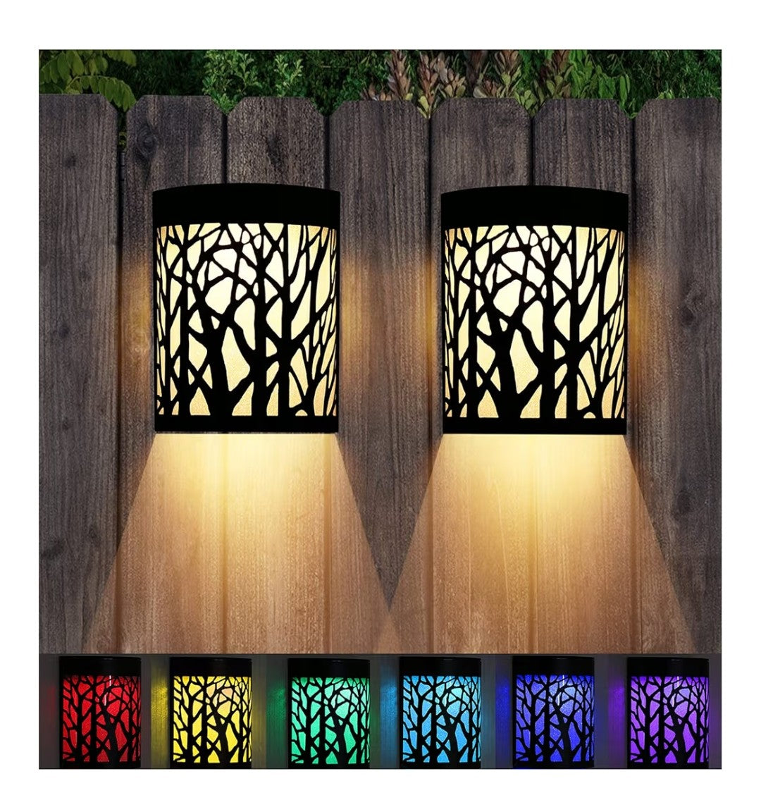 DenicMic Solar Outdoor Wall Sconce