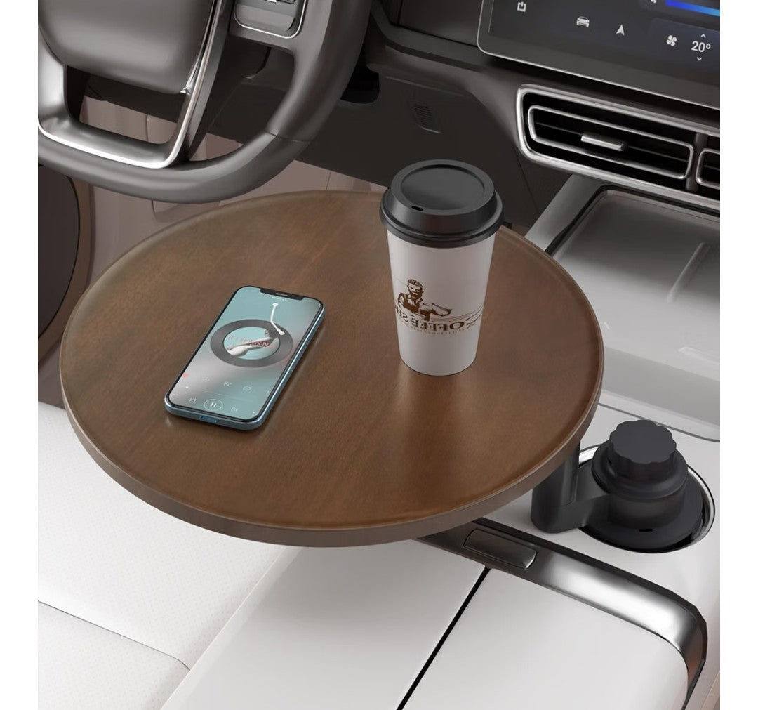 Rotating Cup Holder Table