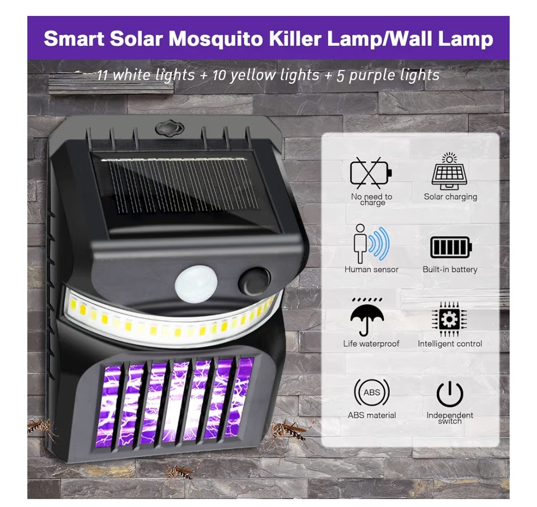 Solar Sensor Mosquito Killer (4 pack)