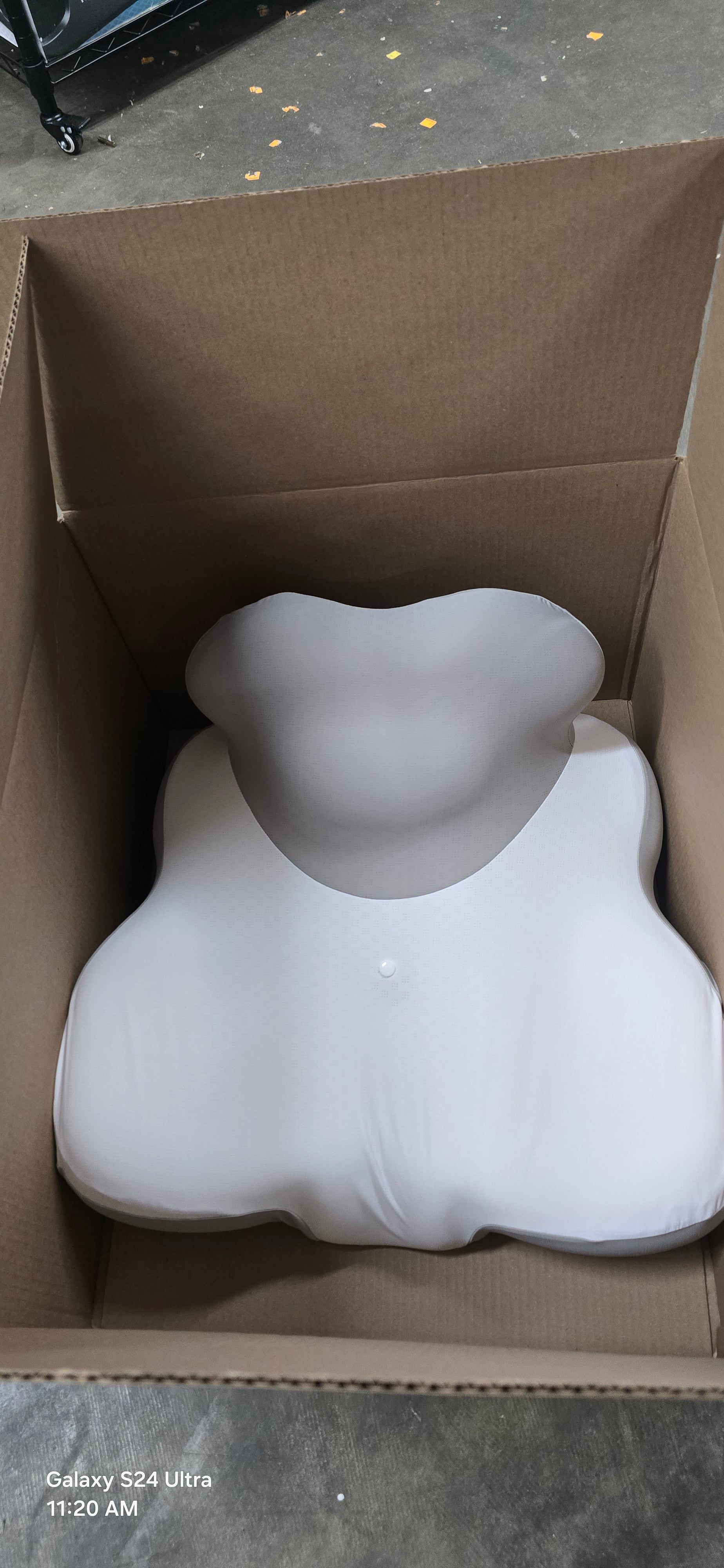 Open box like new.Bed Wedge Pillow for Headboard, 2026 Upgraded 2nd-Gen 10 Inch Memory