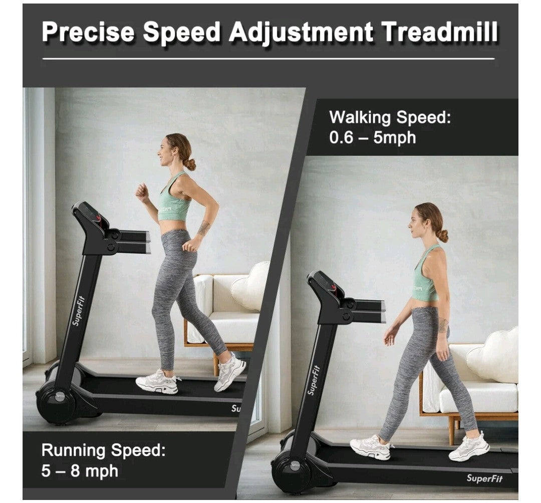 Electric Folding Treadmill w Speaker