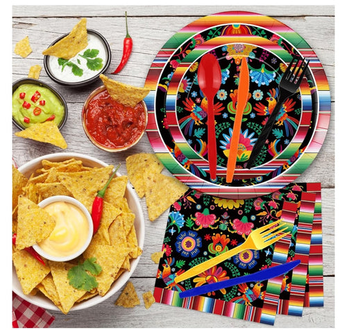 175pc Fiesta Tableware Set