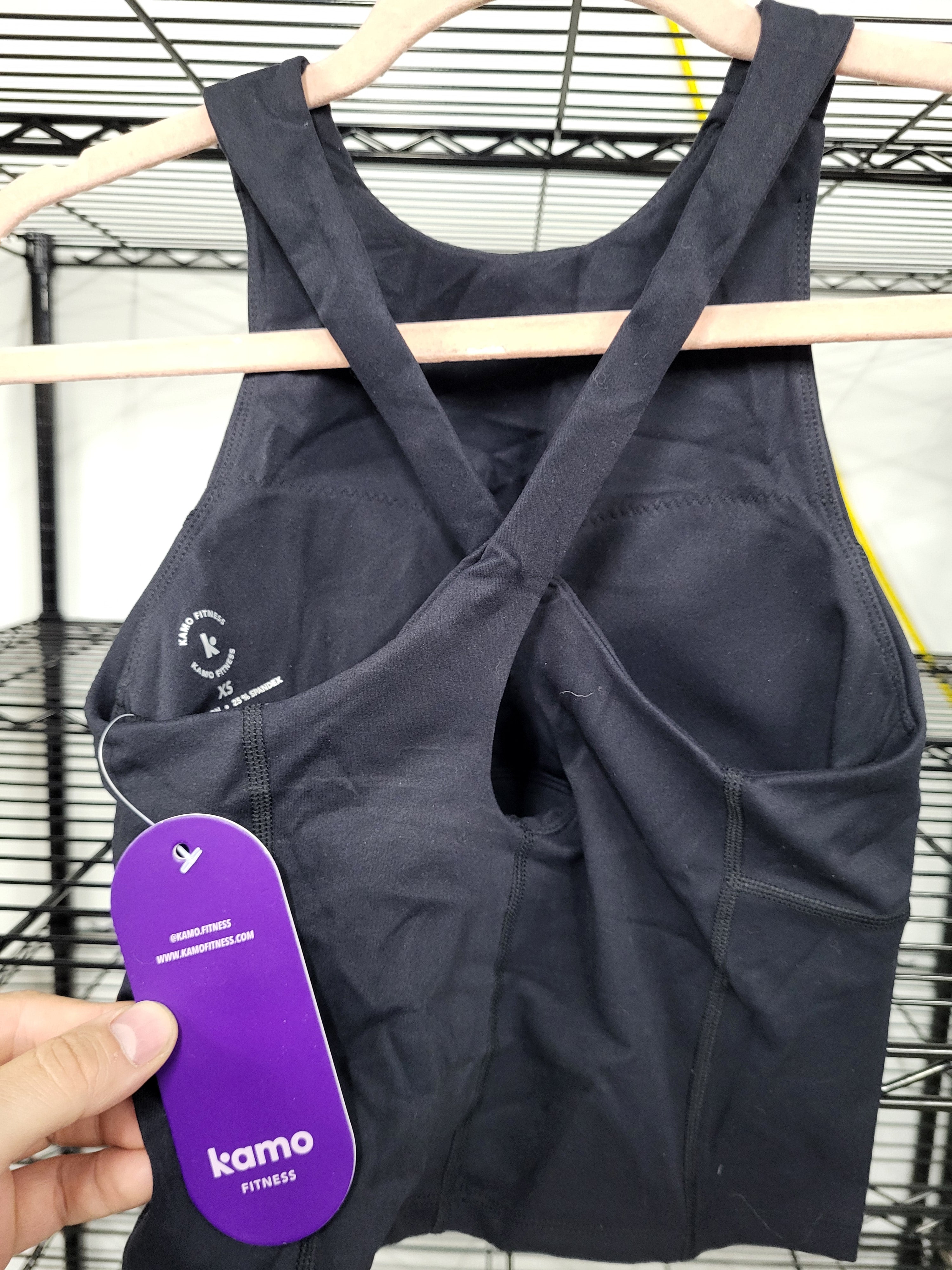 Sports Bra, Yoga Tank Top (XS)