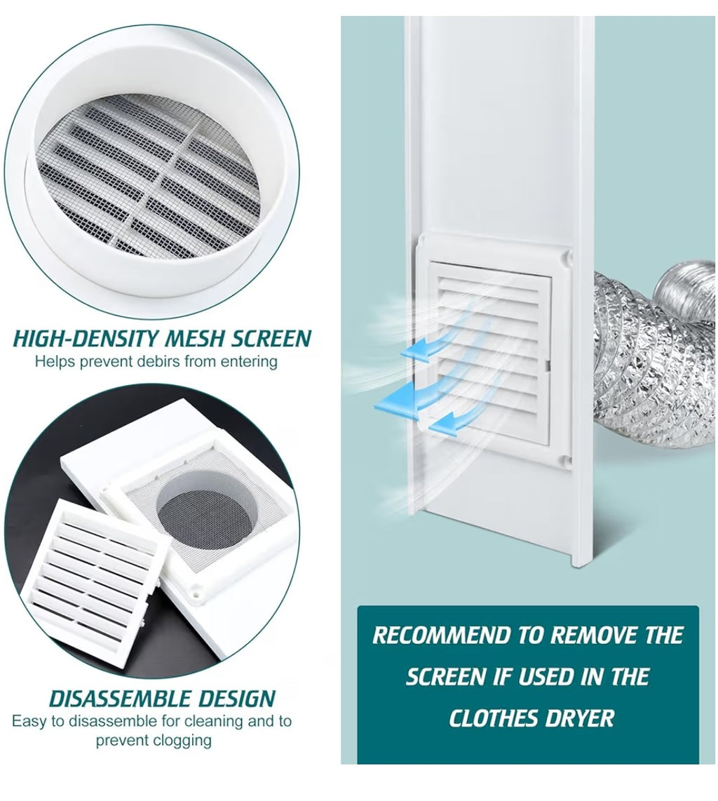 Daisypower Dryer Vent Window Kit