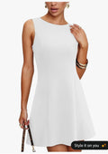Wiholl A-Line sleeveless Mini Dress