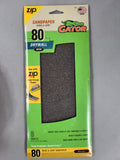 Gator Drywall Sandpaper, 80 Grit, (50 sheets)