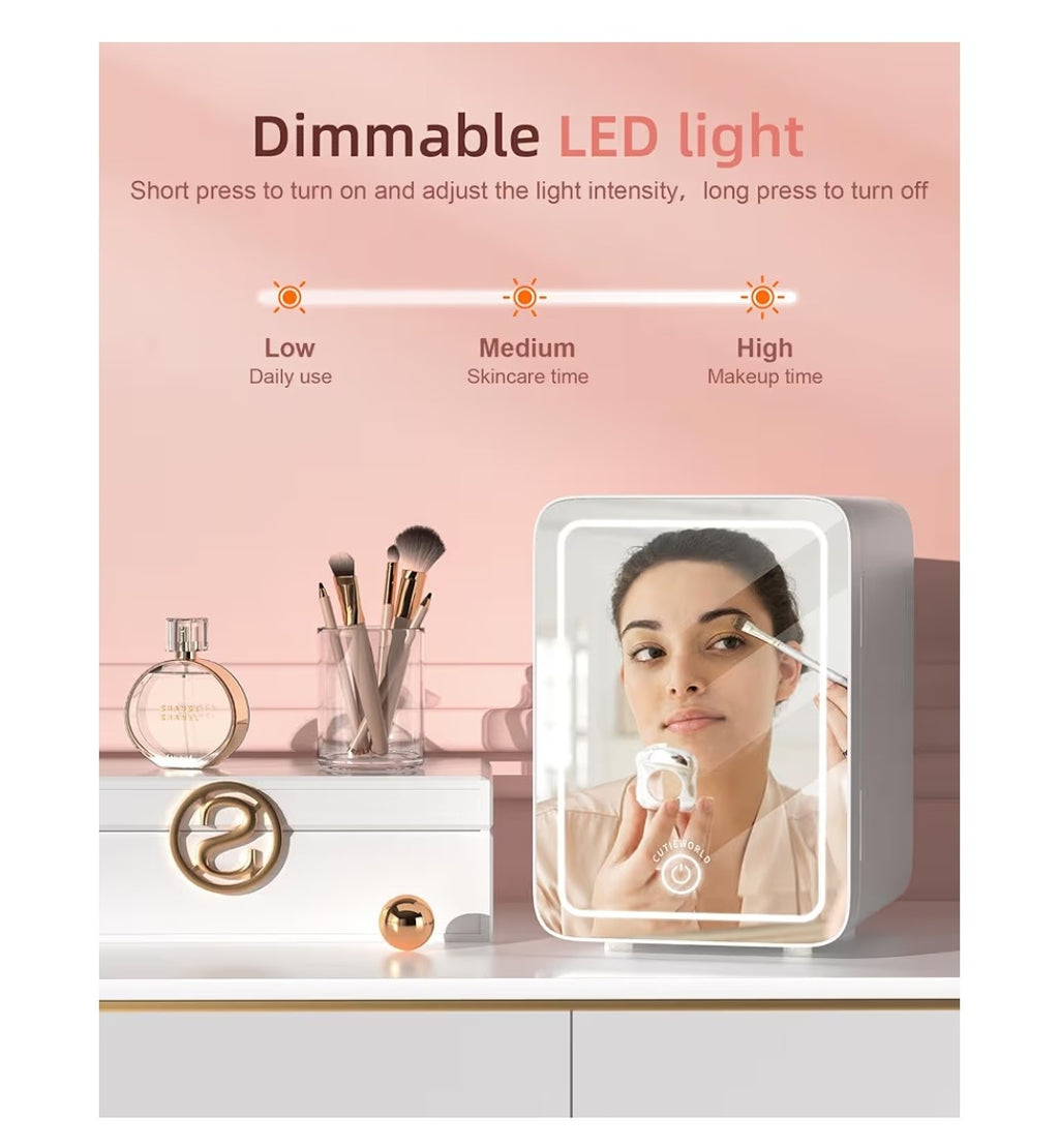 Cutieworld Skincare Mini Fridge