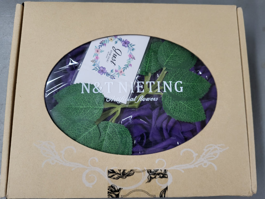 N&T Nieting Artificial Roses 50pcs (Purple)