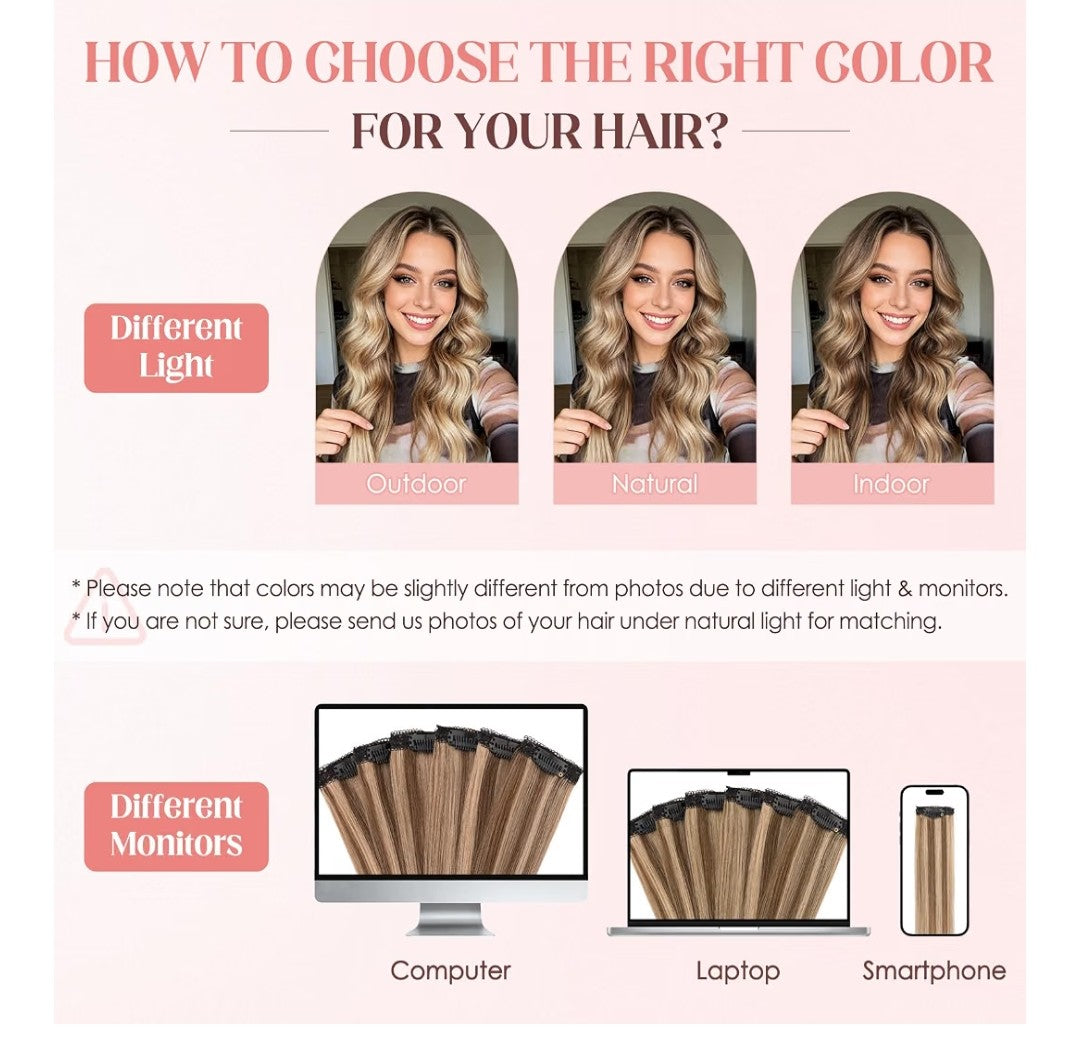Hair Extensions 6pcs (10in)