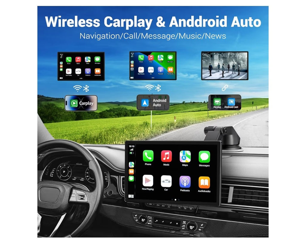 Wireless Smartscreen Stereo 9in