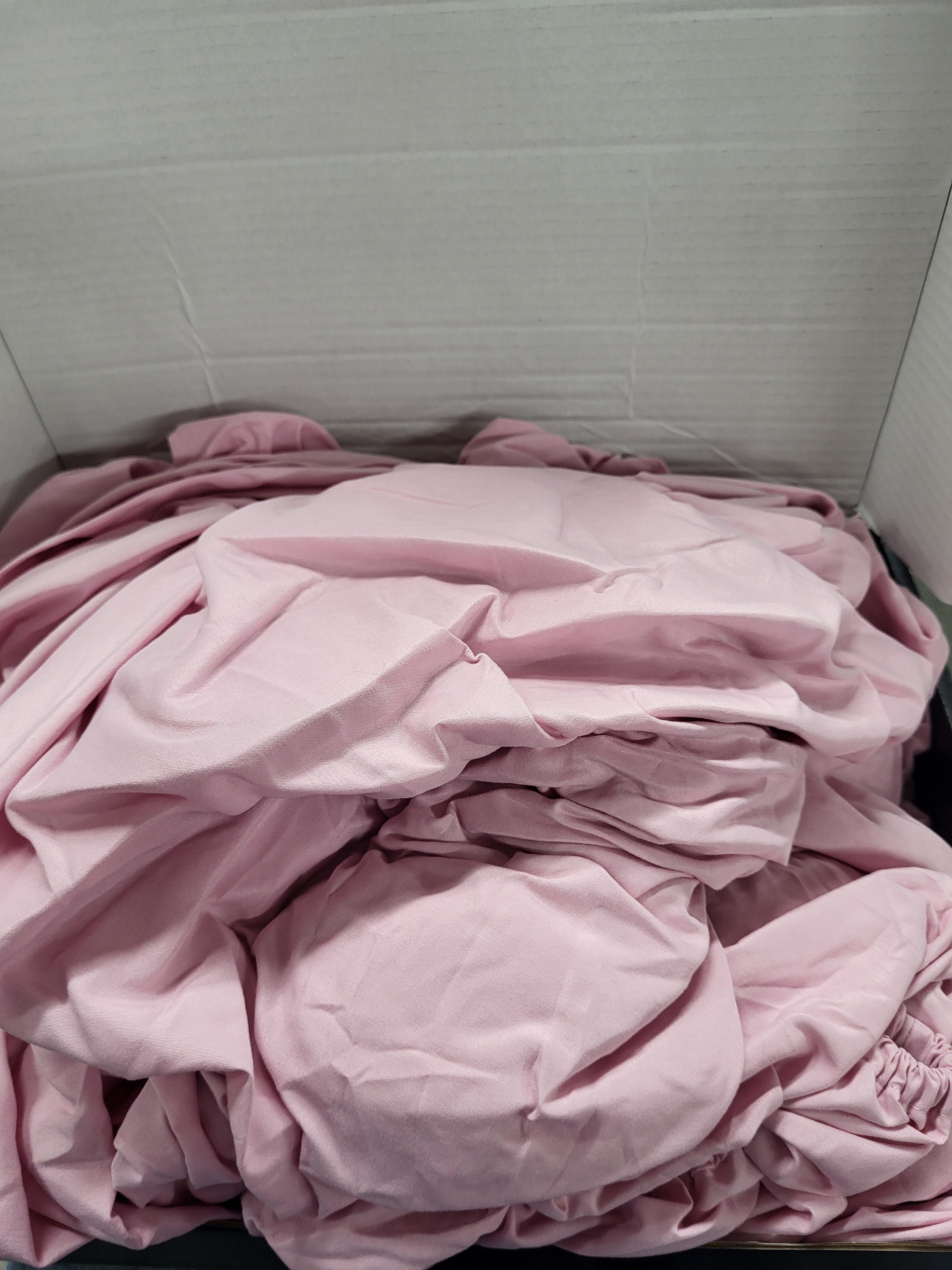 FreshCulture Twin Fitted Sheets Only 6 pack (Pink)