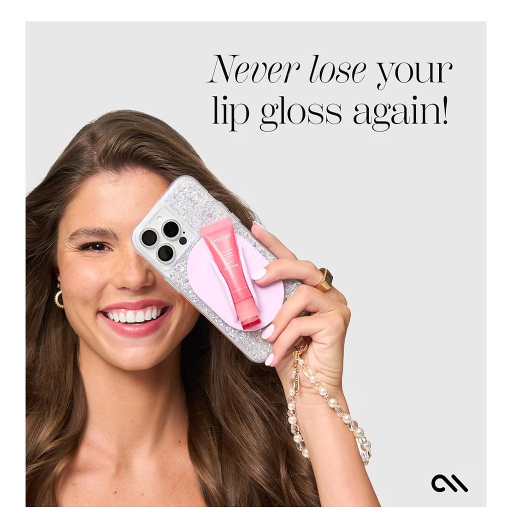 Case-Mate Permanent Adhesive Backing Lip Gloss Holder (Mint not Pink)