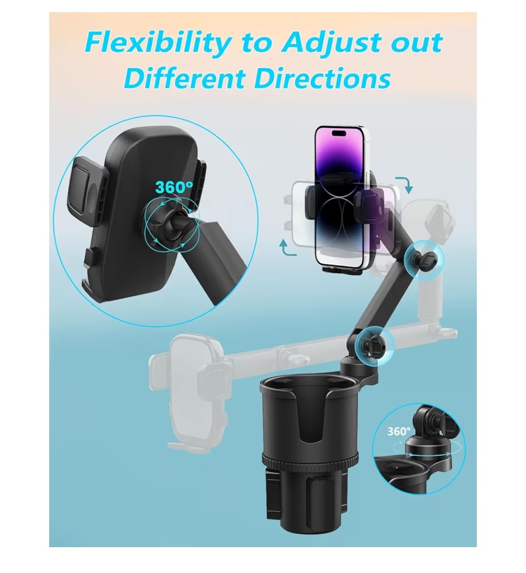 Cup Holder Phone Mount