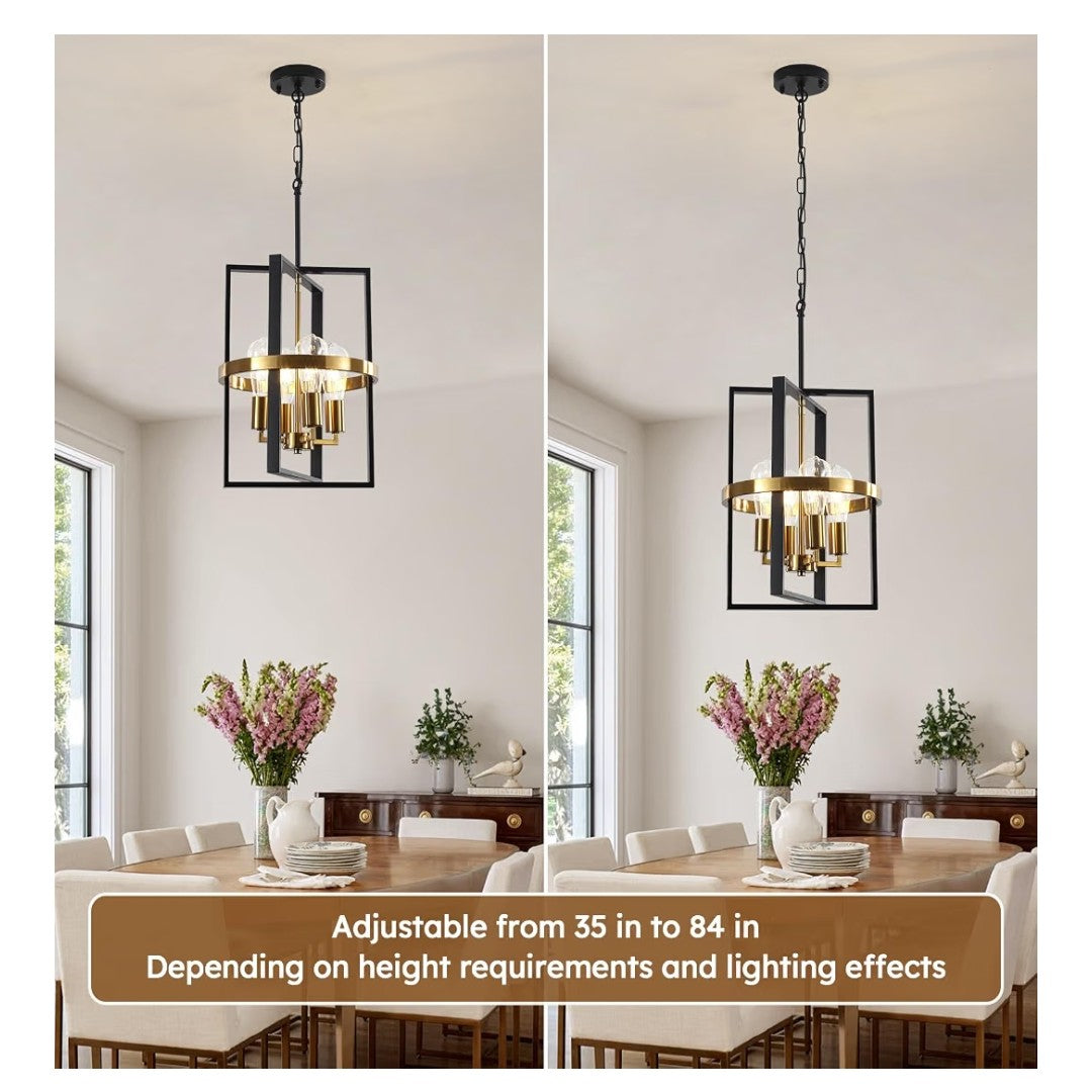 Koofreddo 4-Lightt Modern Pendant Light Chandelier