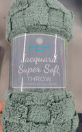 Jacquard Super Soft Throw Blanket 50x60 inches